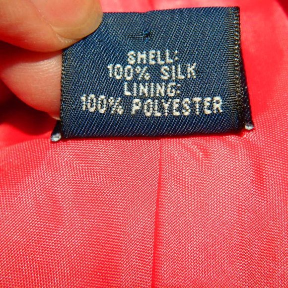 GAP Salmon Pink Silk Halter Dress , size 2 - Picture 11 of 12